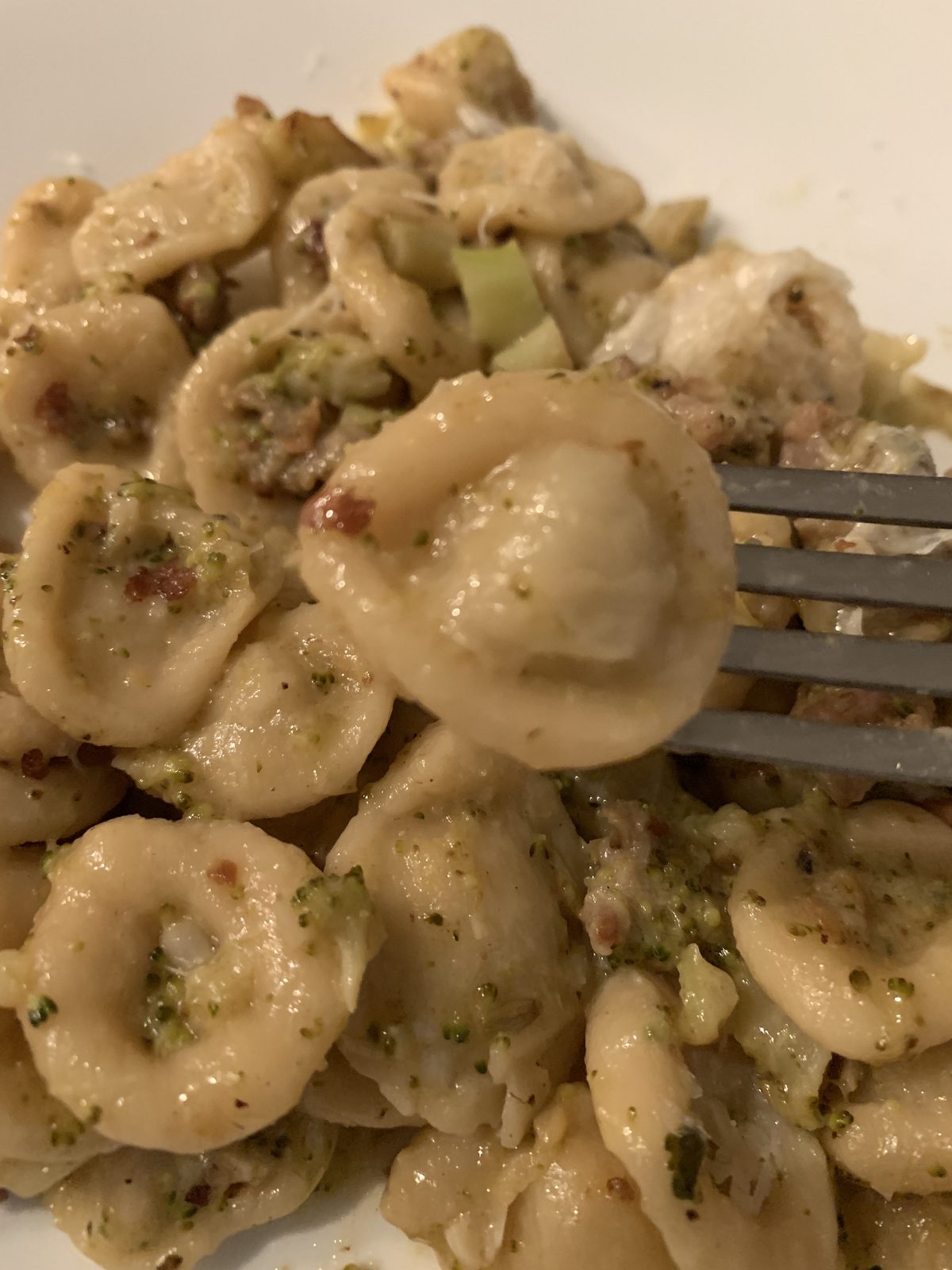 TasteGurus recipe image for Orecchiette with Broccoli & Sausage